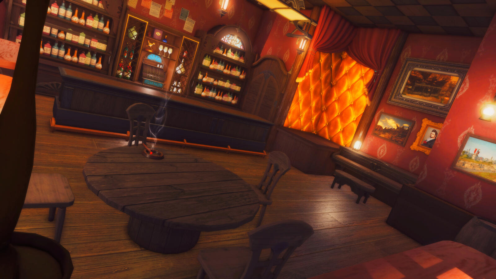 A saloon straight from the wild plains of Shaaloani.